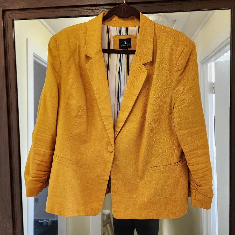 Mustard Yellow Women's Blazer XL